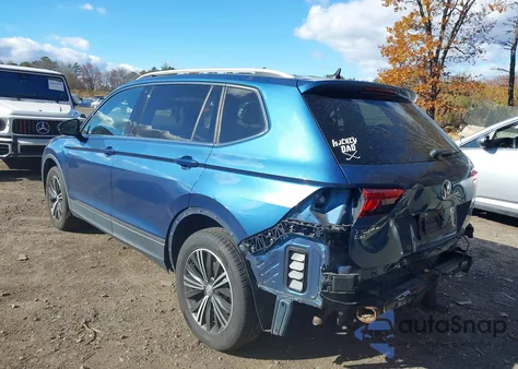 2018 Volkswagen Tiguan 2.0T Se/2.0T Sel из США, поврежденный, VIN 3VV2B7AX2JM124116